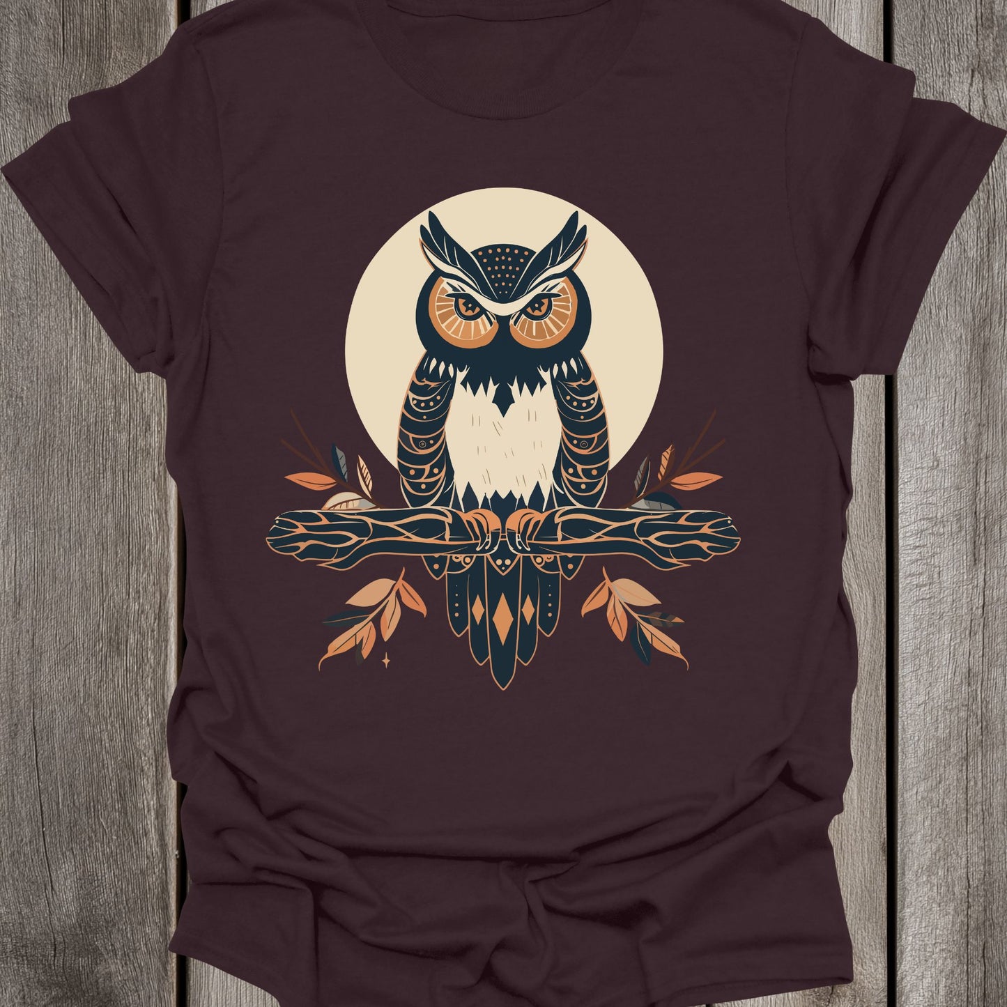 Owl Face Unisex T-Shirt