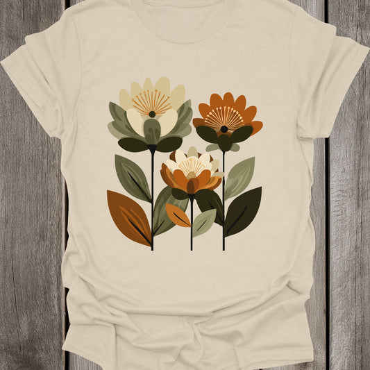 Floral Emblem Unisex T-Shirt