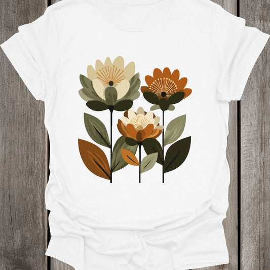 Floral Emblem Unisex T-Shirt