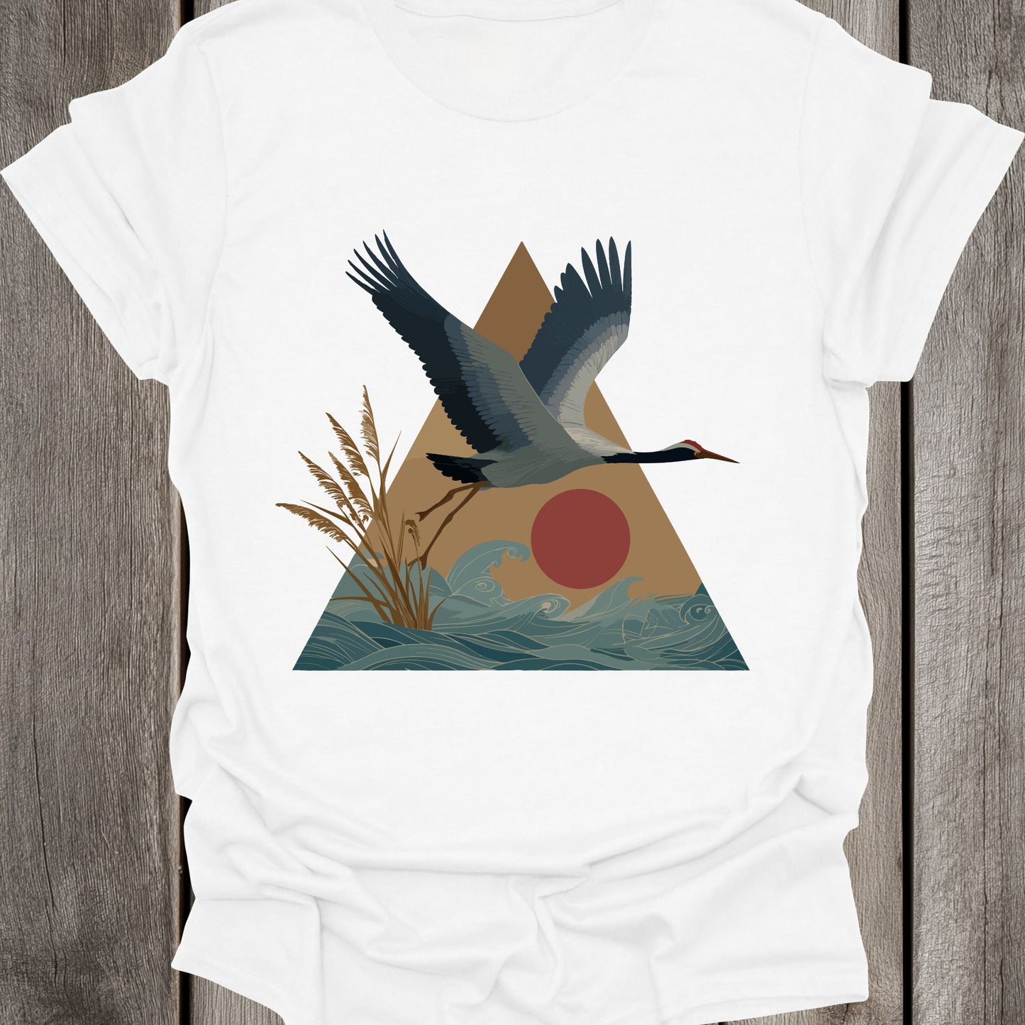 Triangle Crane Unisex T-Shirt