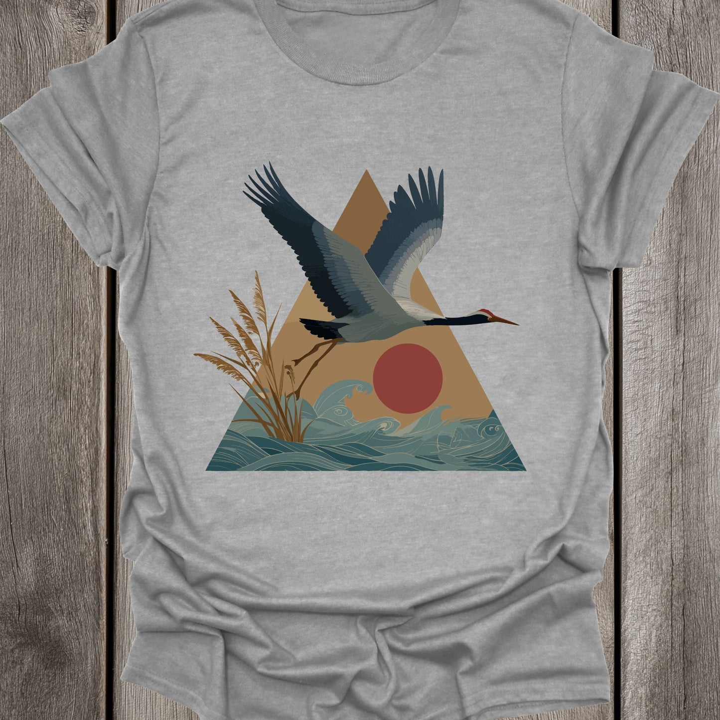 Triangle Crane Unisex T-Shirt