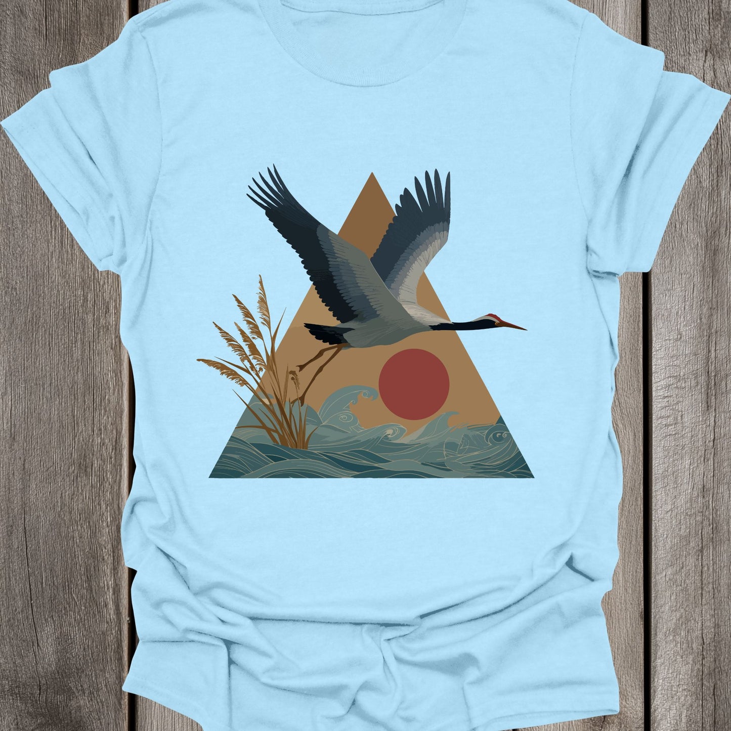 Triangle Crane Unisex T-Shirt