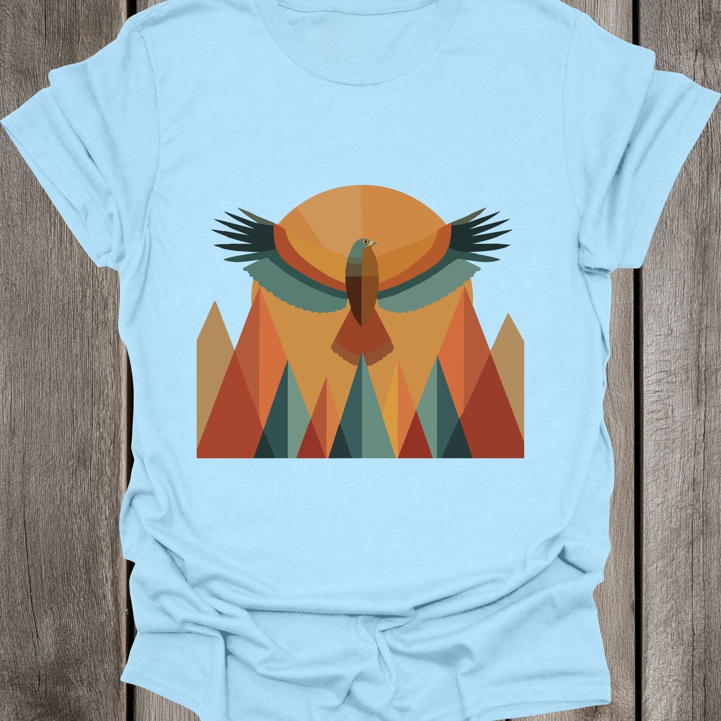 Geometric Eagle Unisex T-Shirt