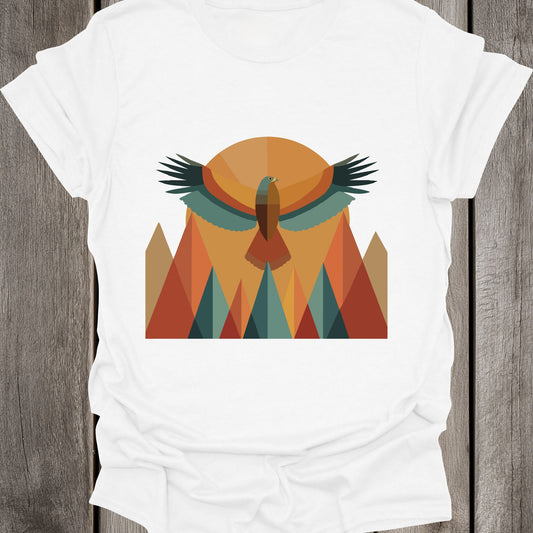 Geometric Eagle Unisex T-Shirt