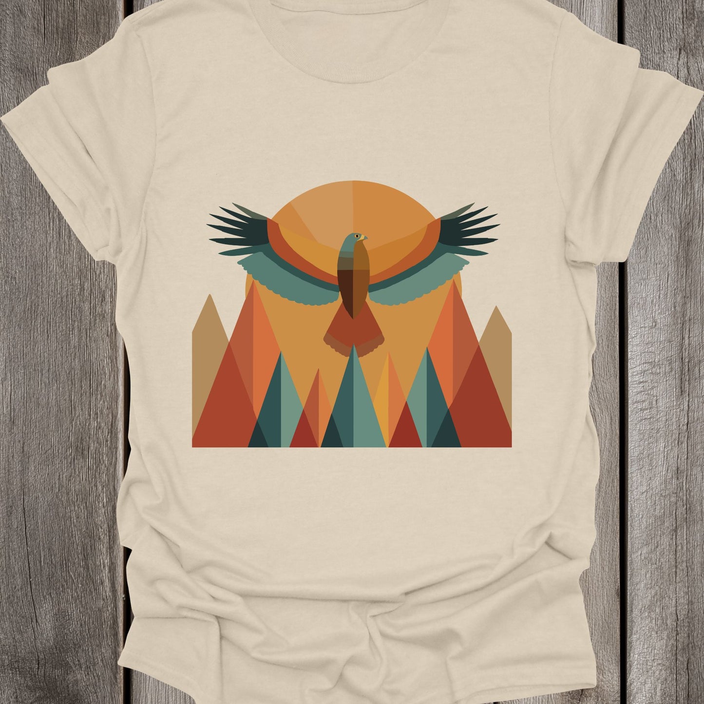 Geometric Eagle Unisex T-Shirt