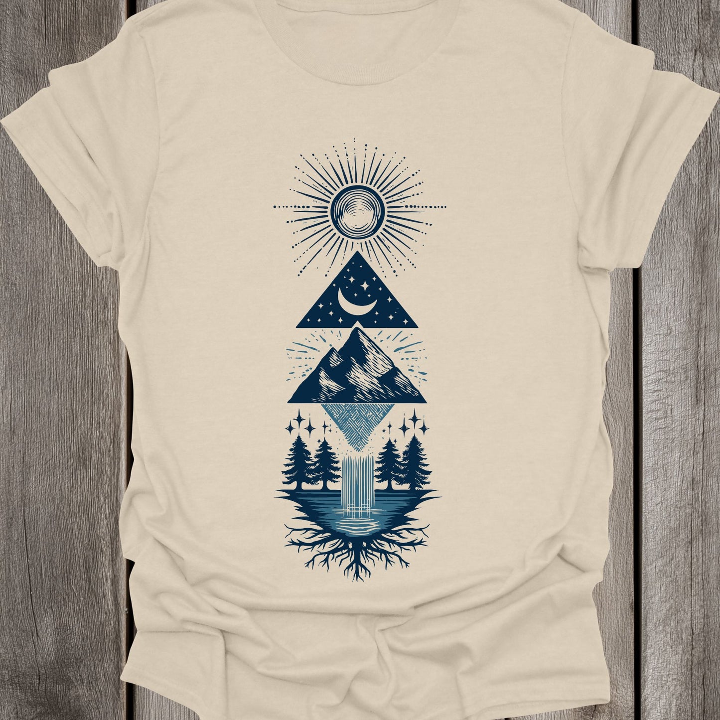 Symbolic Waterfall Unisex T-Shirt
