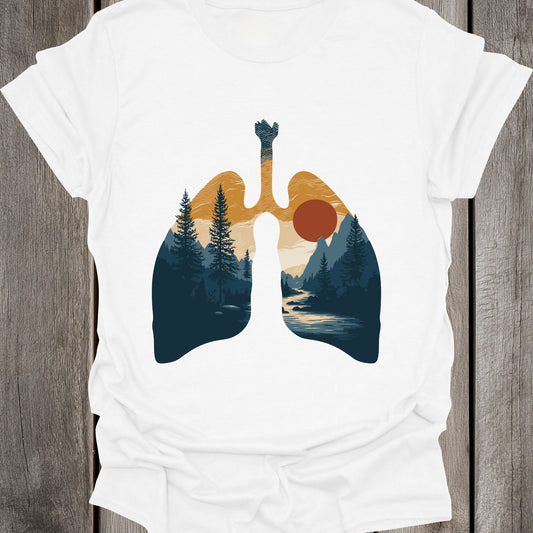 Nature Lung Unisex T-Shirt