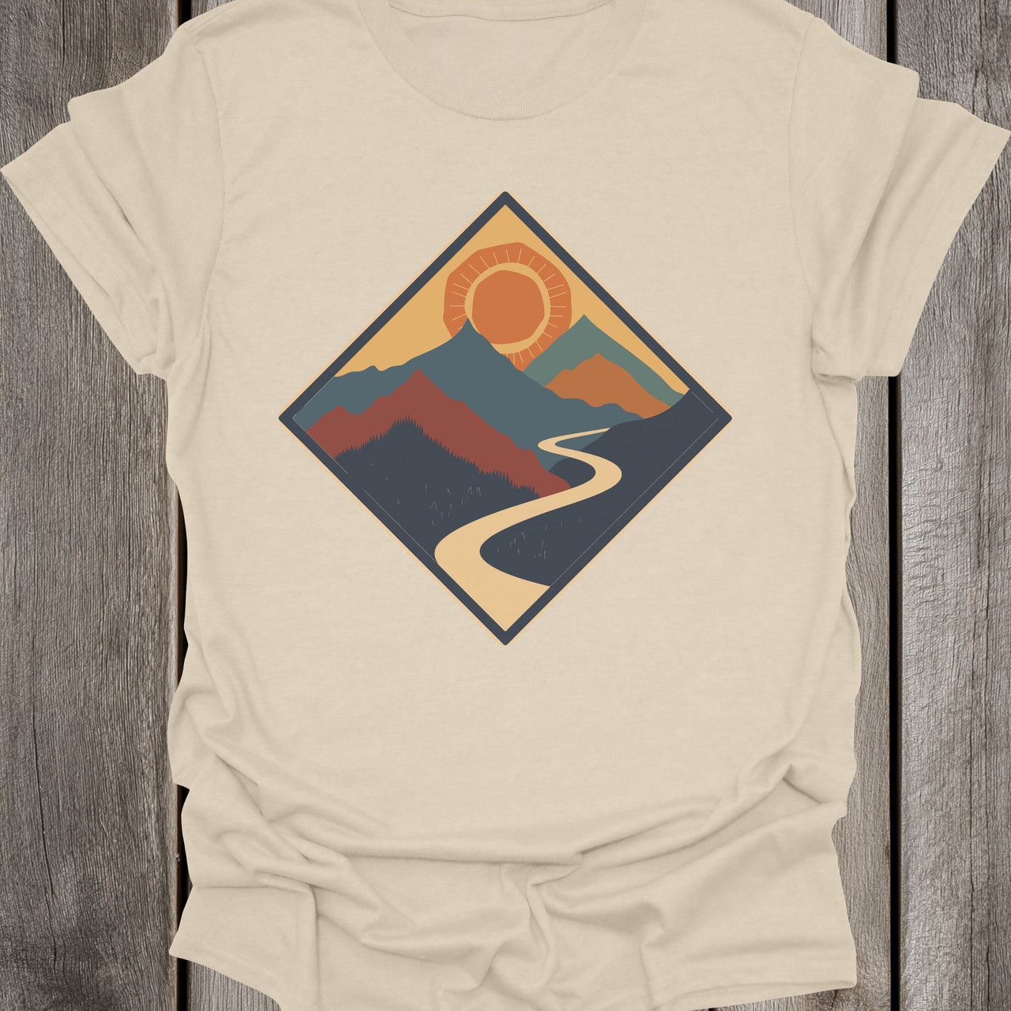 Losange Art Landscape Unisex T-Shirt