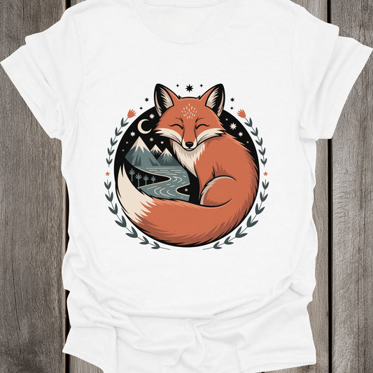 Happy Fox Unisex T-Shirt