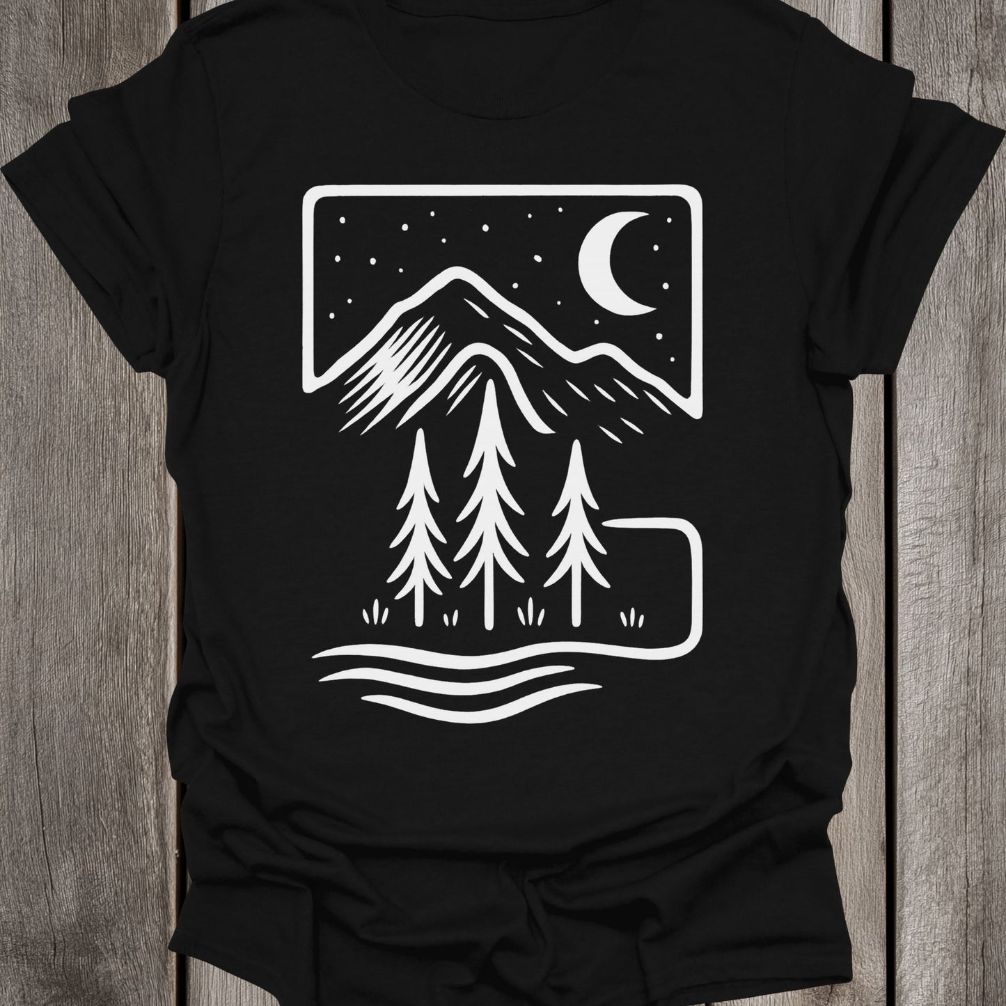 Minimal Forest Unisex T-Shirt