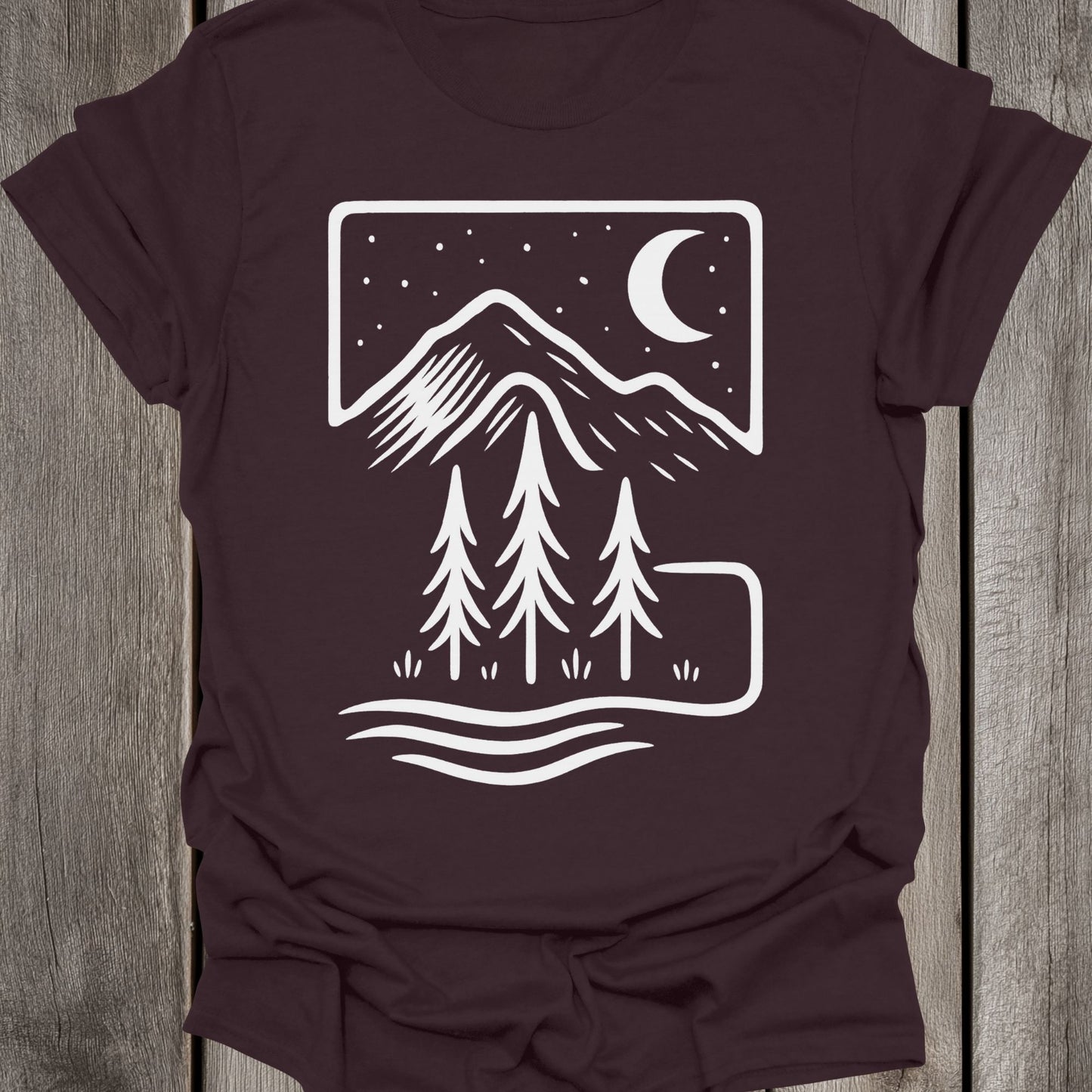 Minimal Forest Unisex T-Shirt