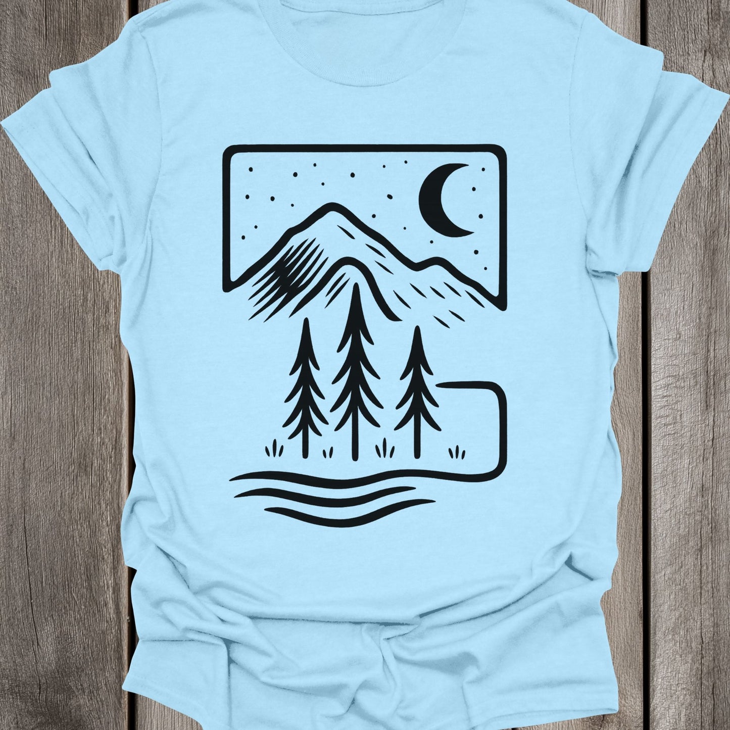 Minimal Forest Unisex T-Shirt