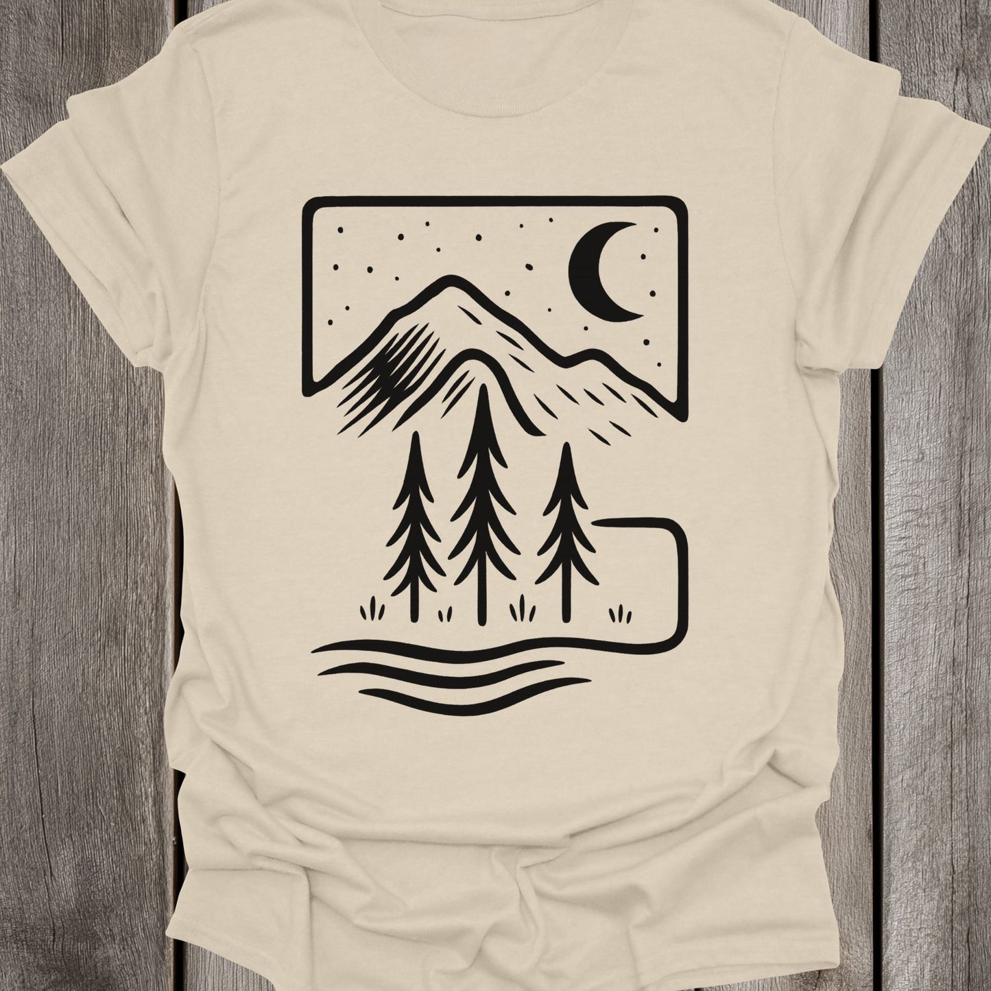 Minimal Forest Unisex T-Shirt