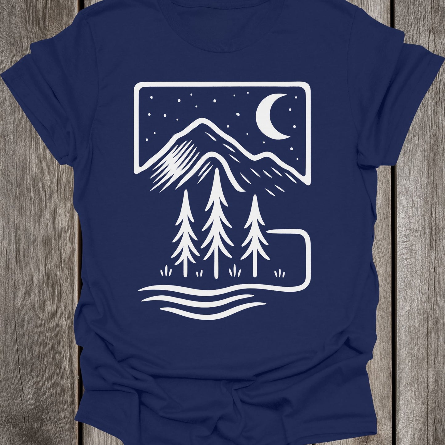 Minimal Forest Unisex T-Shirt