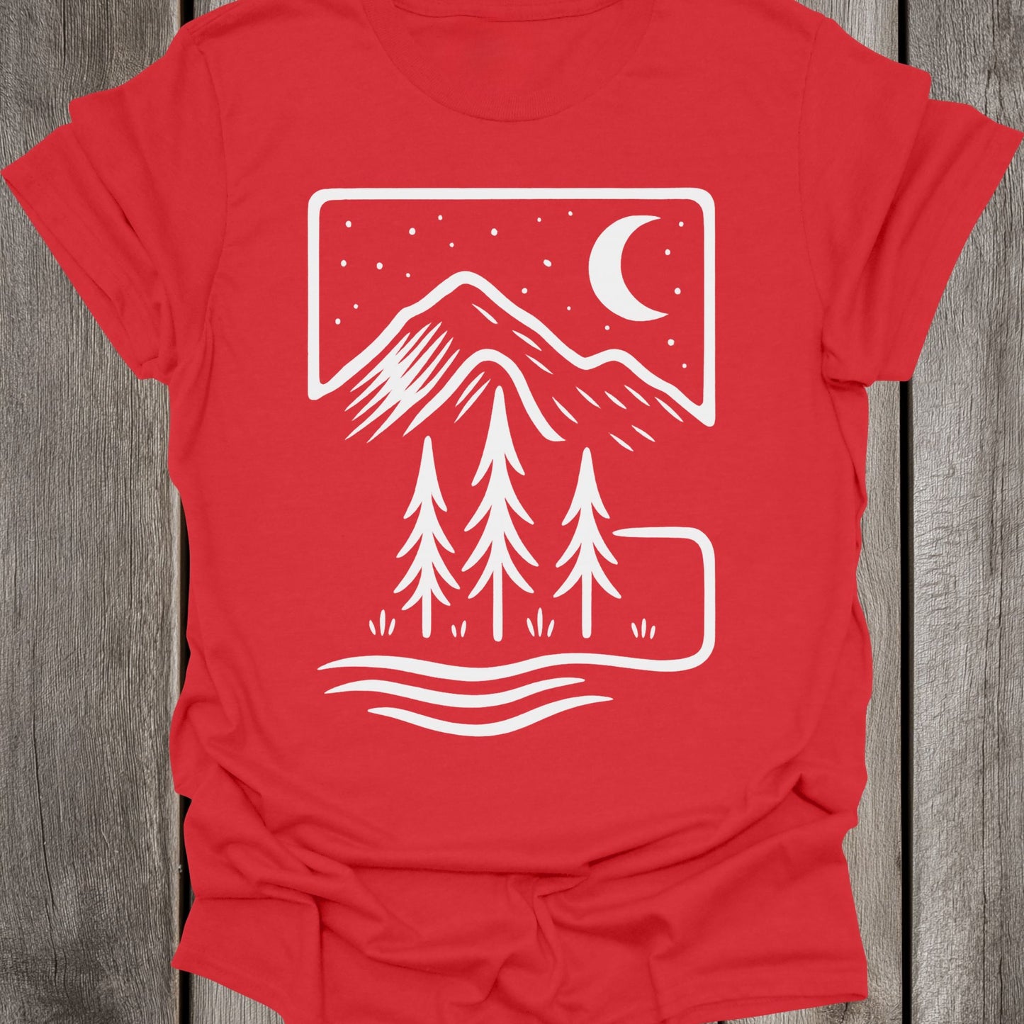 Minimal Forest Unisex T-Shirt
