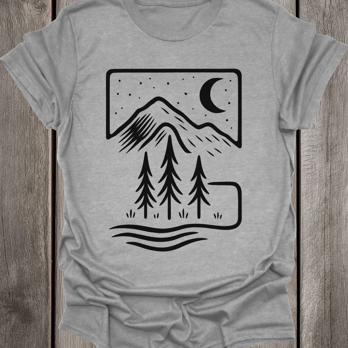 Minimal Forest Unisex T-Shirt
