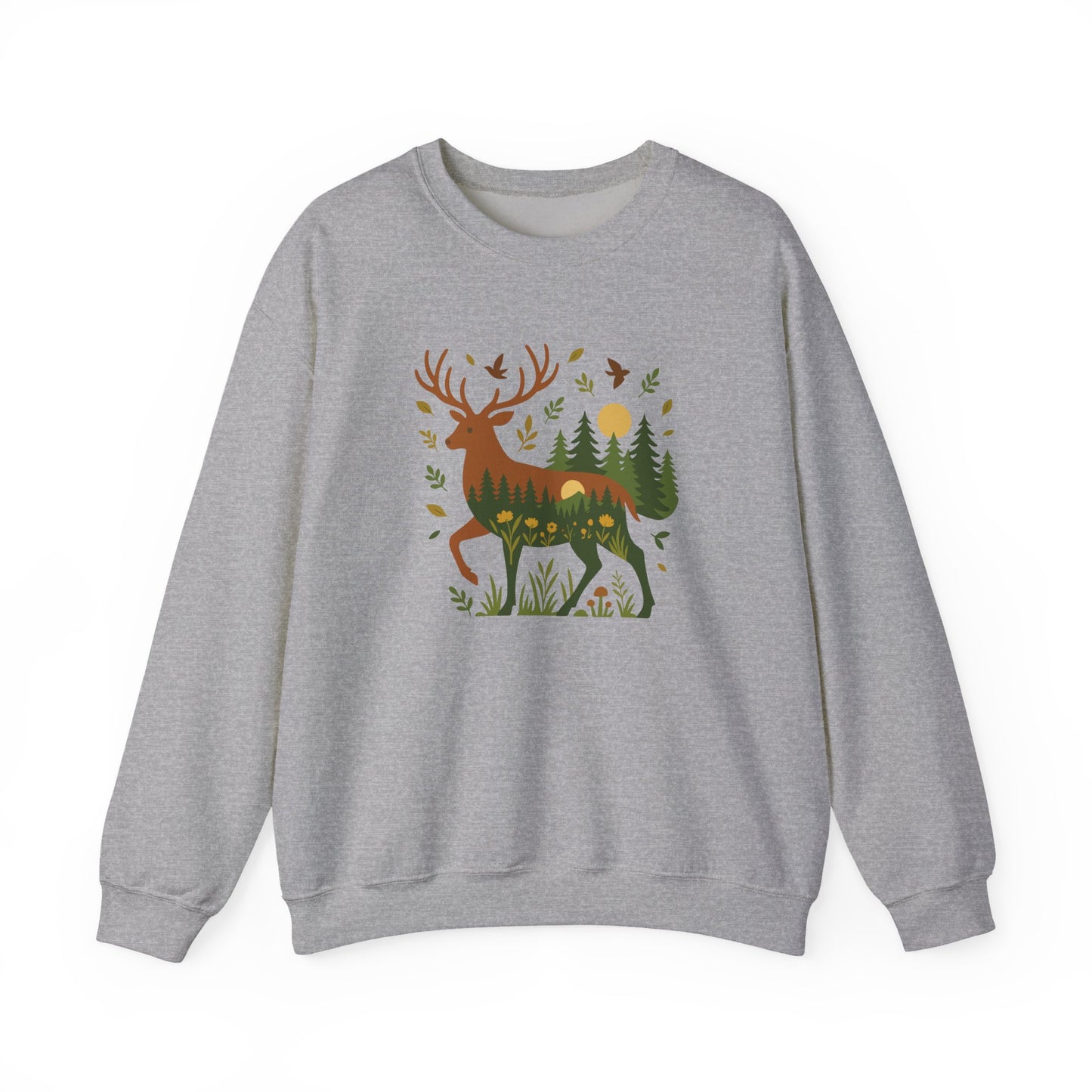 Forest Stag Unisex Sweatshirt