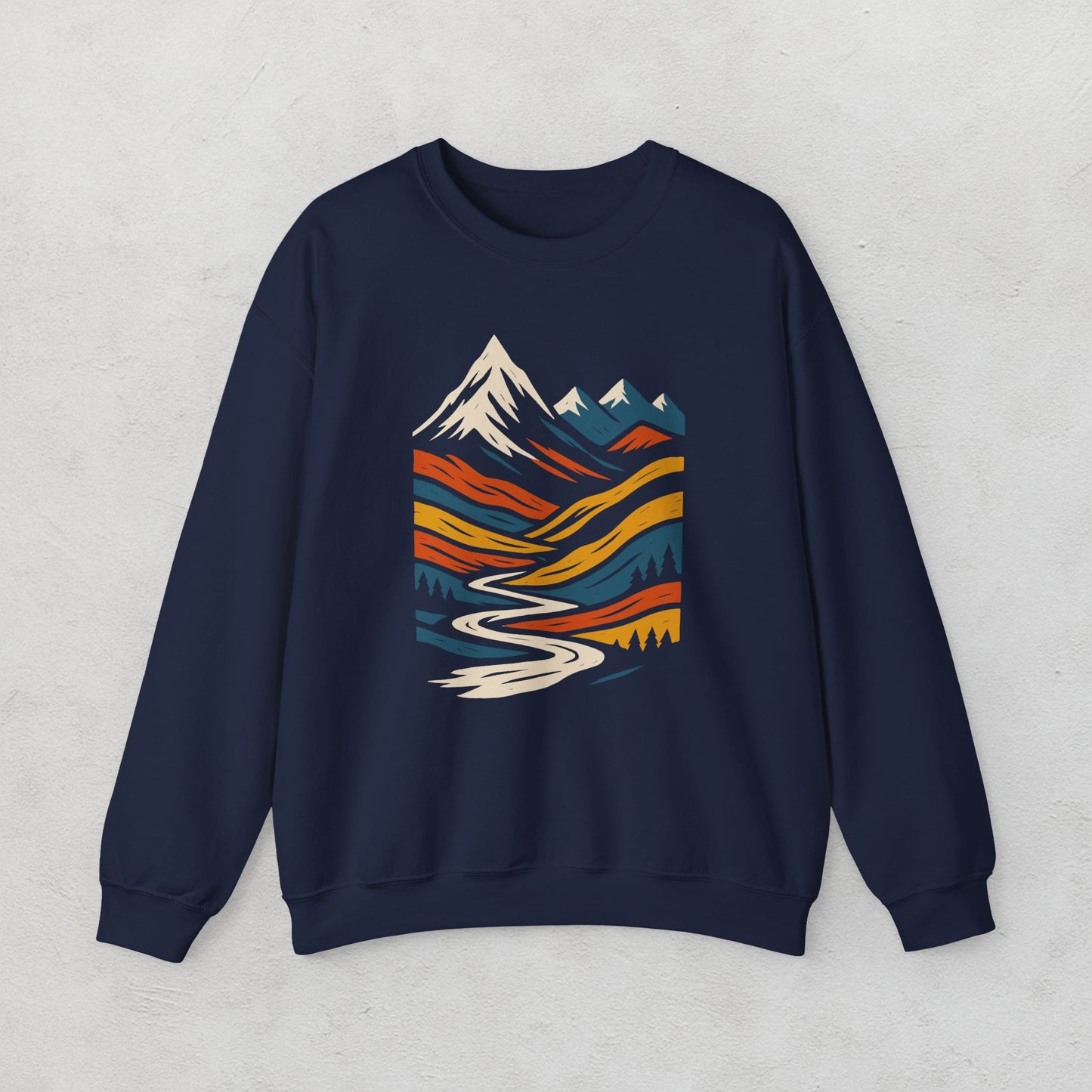 Rainbow Mountains Unisex Sweatshirt
