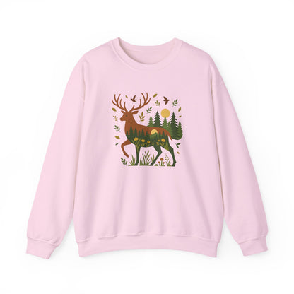 Forest Stag Unisex Sweatshirt
