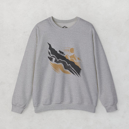 Climbing Wolf Unisex Sweatshirt