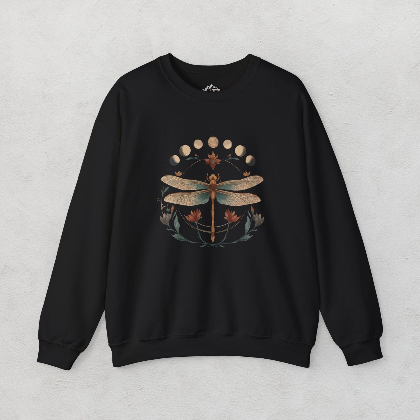 Cosmic Dragonfly Crewneck Sweatshirt