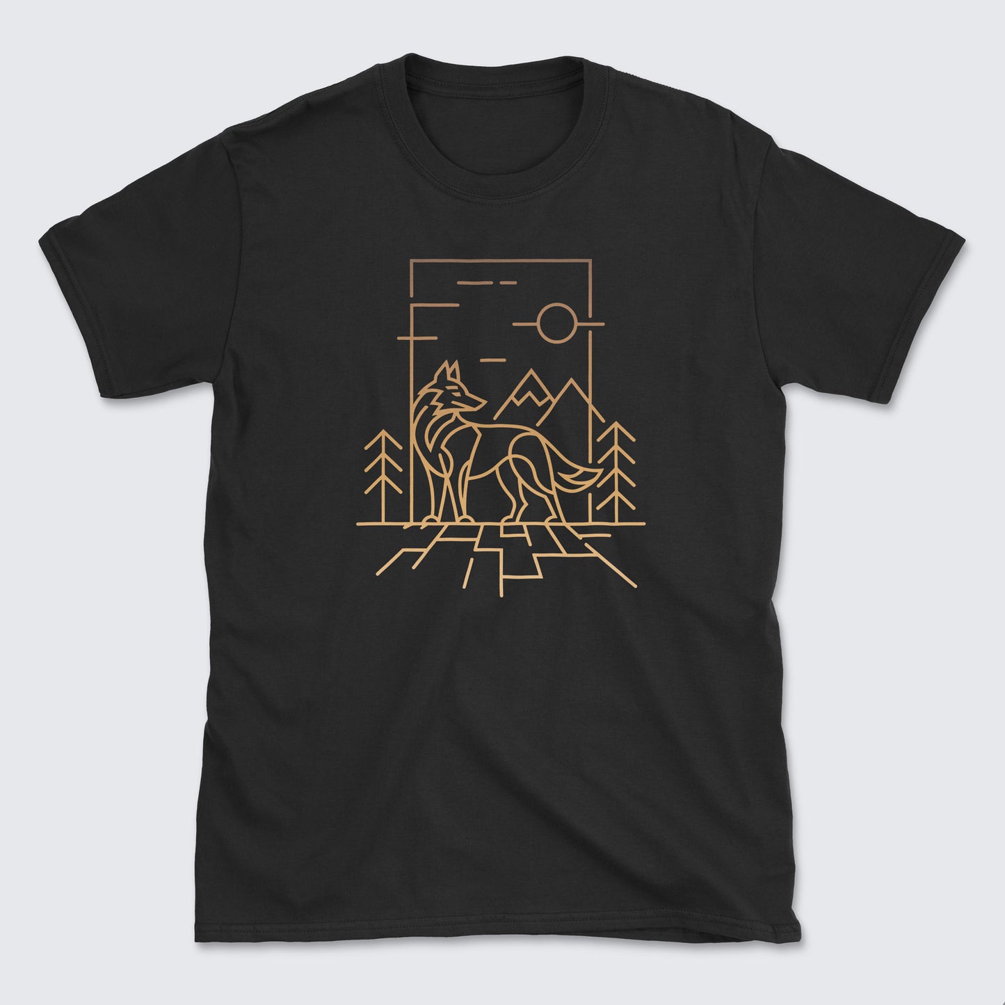 Sunset Wolf T-Shirt