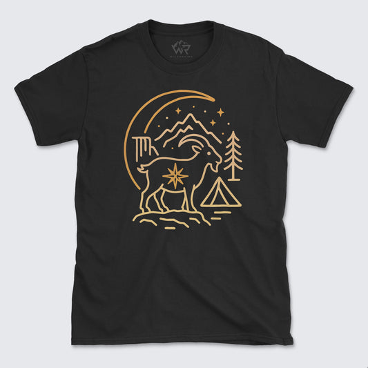 Sunset Goat  T-Shirt