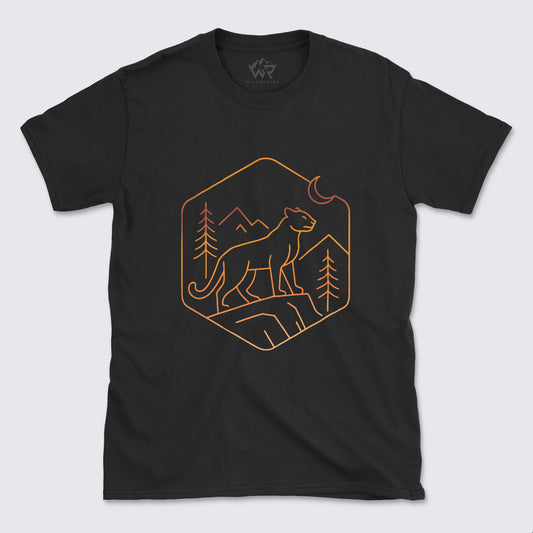 Moonlight Panther T-Shirt
