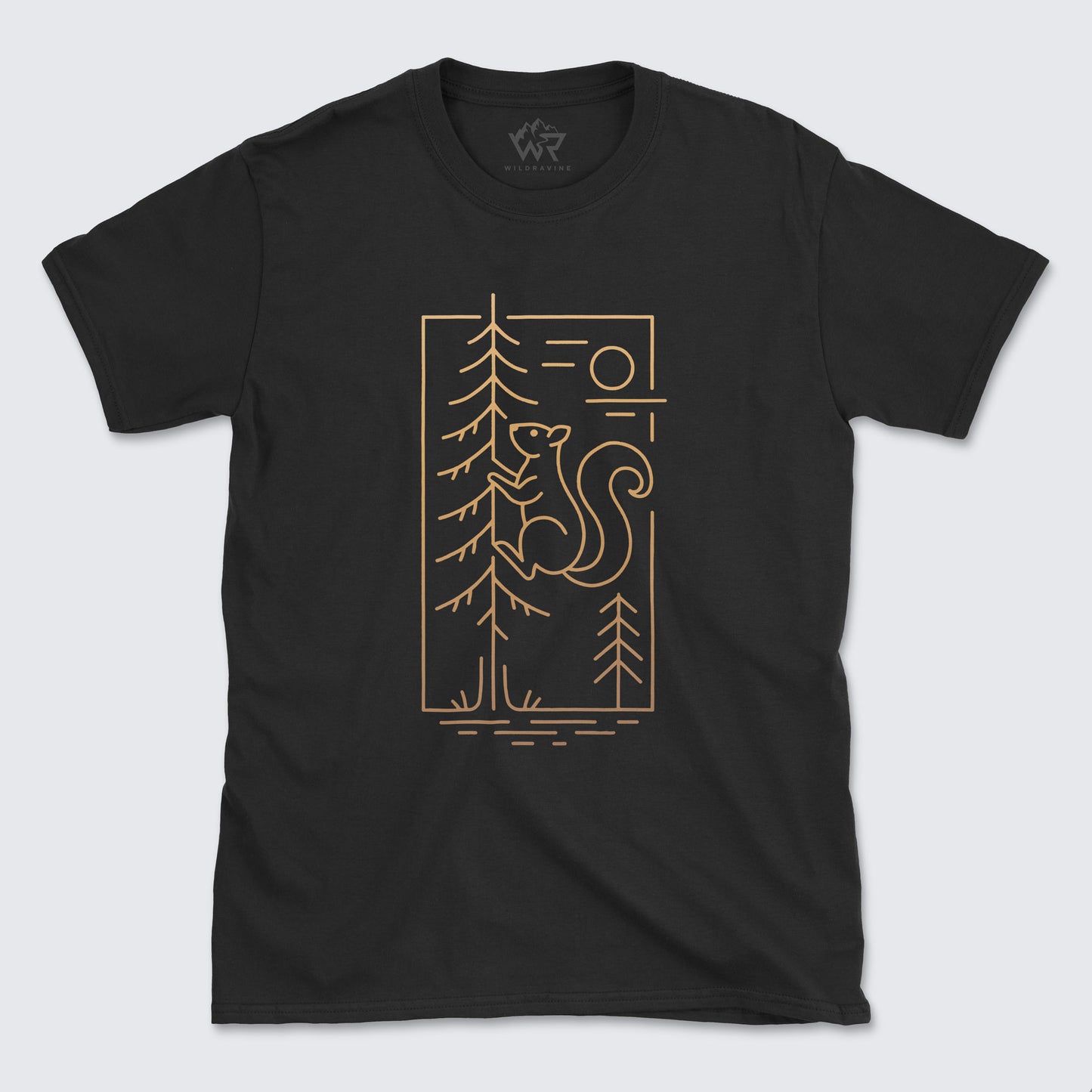 Sunset Squirrel T-Shirt