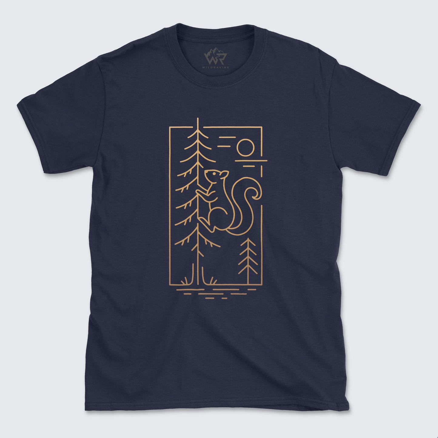 Sunset Squirrel T-Shirt