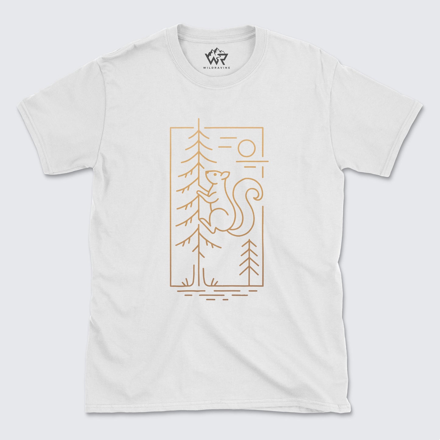 Sunset Squirrel T-Shirt