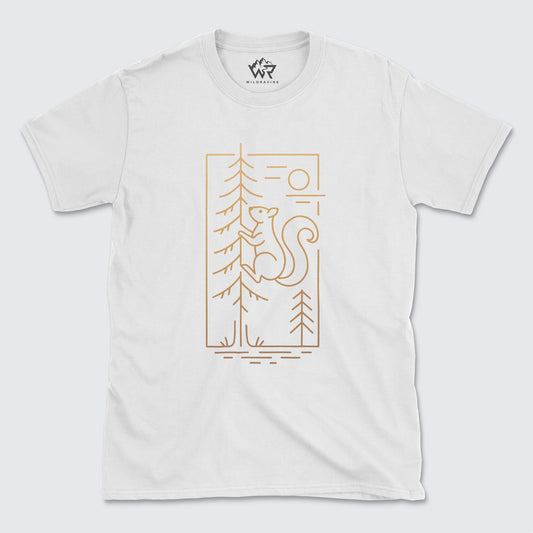 Sunset Squirrel T-Shirt