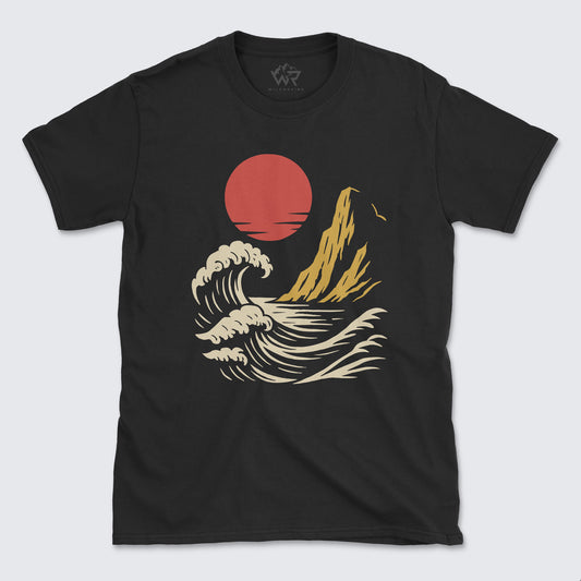 Red Sun Cliff T-Shirt