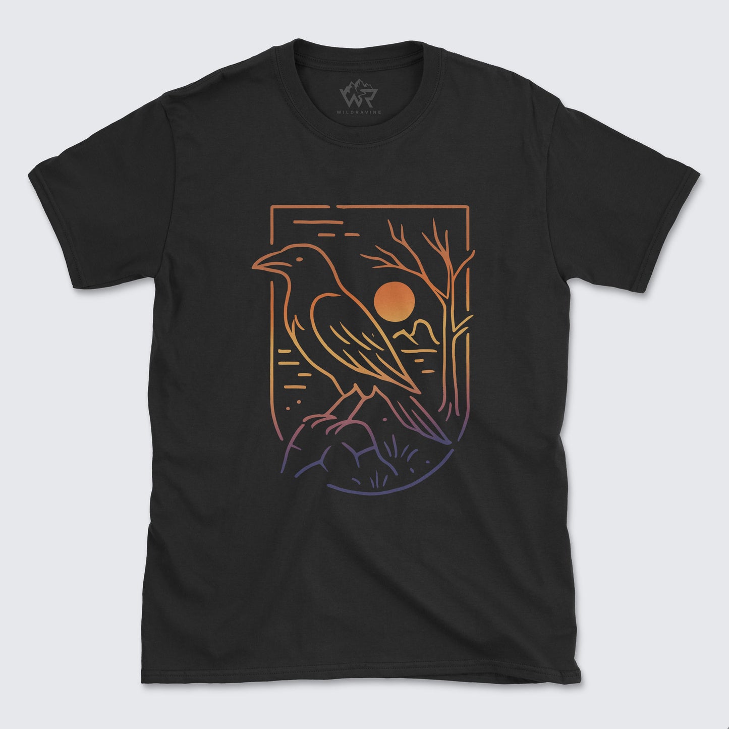 Sunset Raven T-Shirt