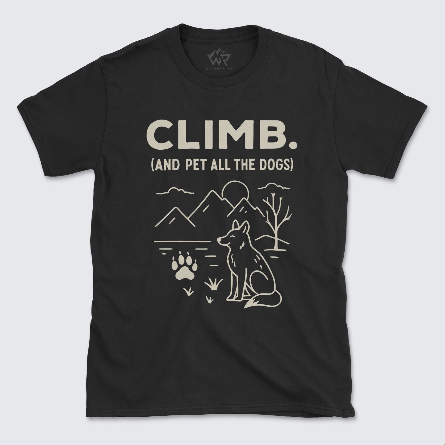 Climb and pet all the dogs T-Shirt