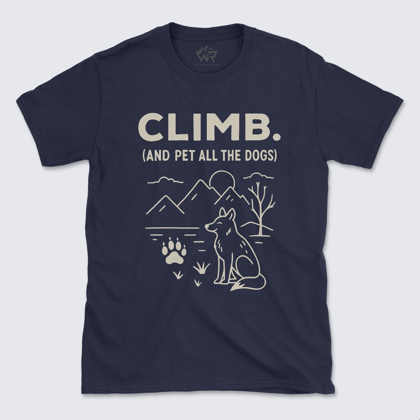 Climb and pet all the dogs T-Shirt