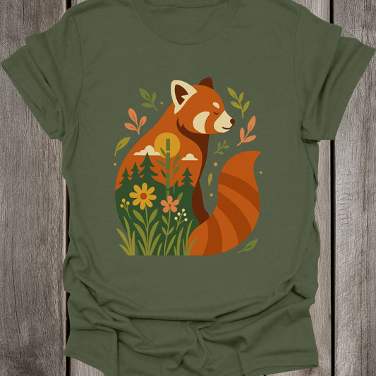 Red Panda Unisex T-Shirt