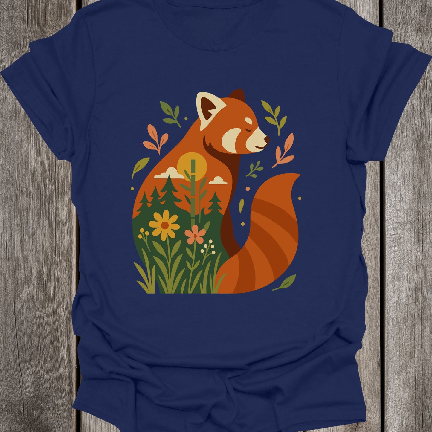 Red Panda Unisex T-Shirt