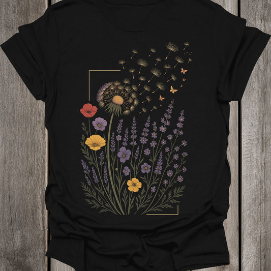 Dandelion Wind Unisex T-Shirt