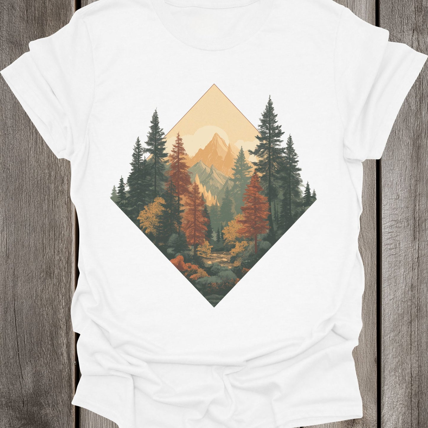 Losange Forest Unisex T-Shirt