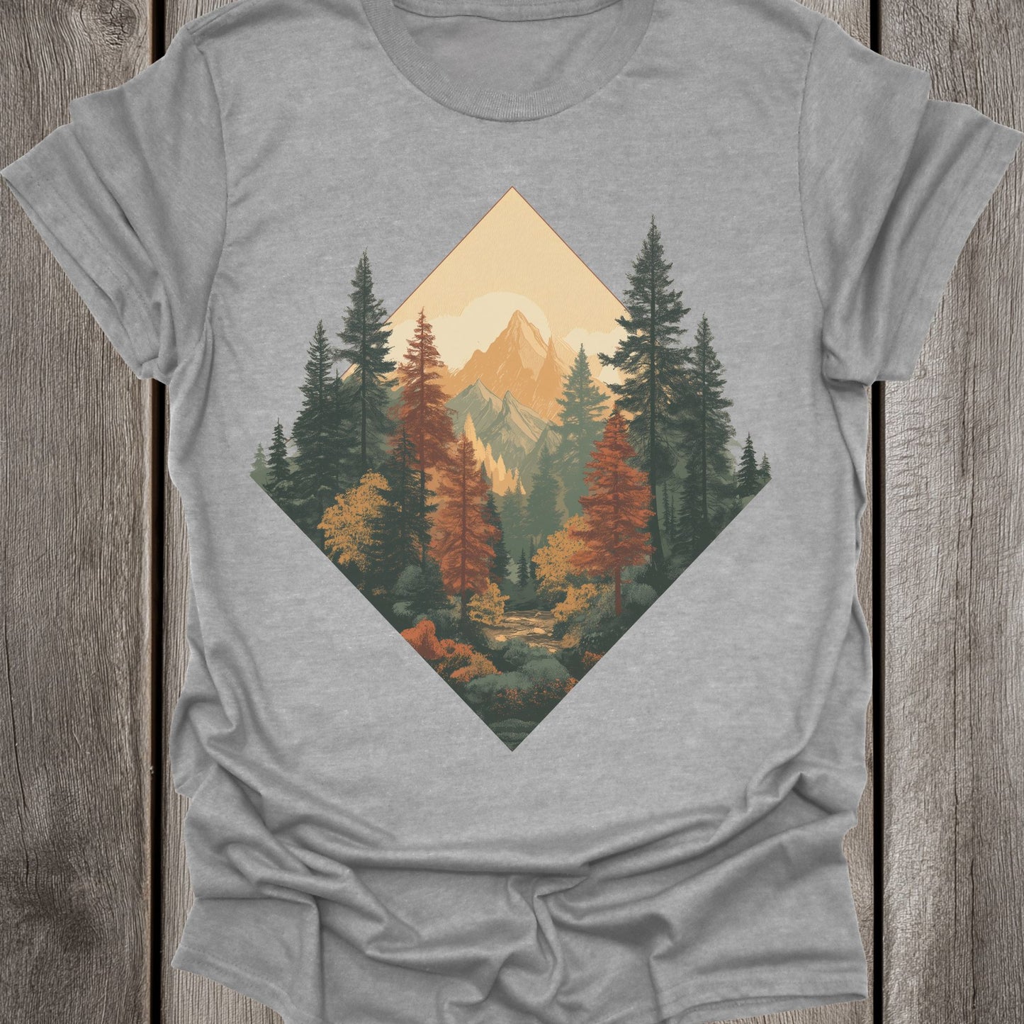 Losange Forest Unisex T-Shirt