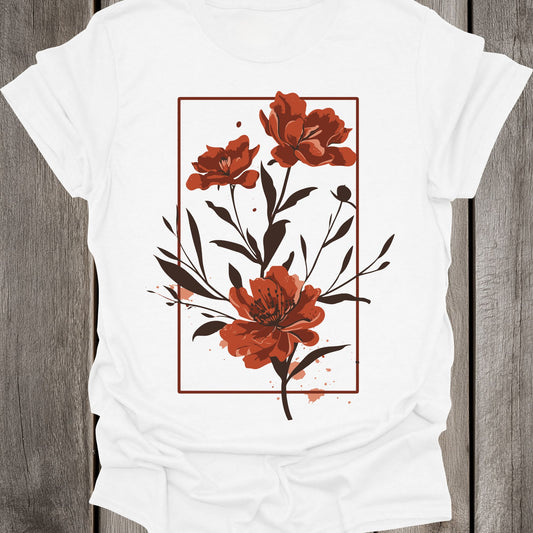 Flower Frame Unisex T-Shirt