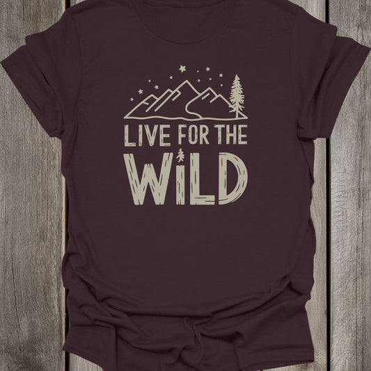 Live For The Wild Unisex T-Shirt