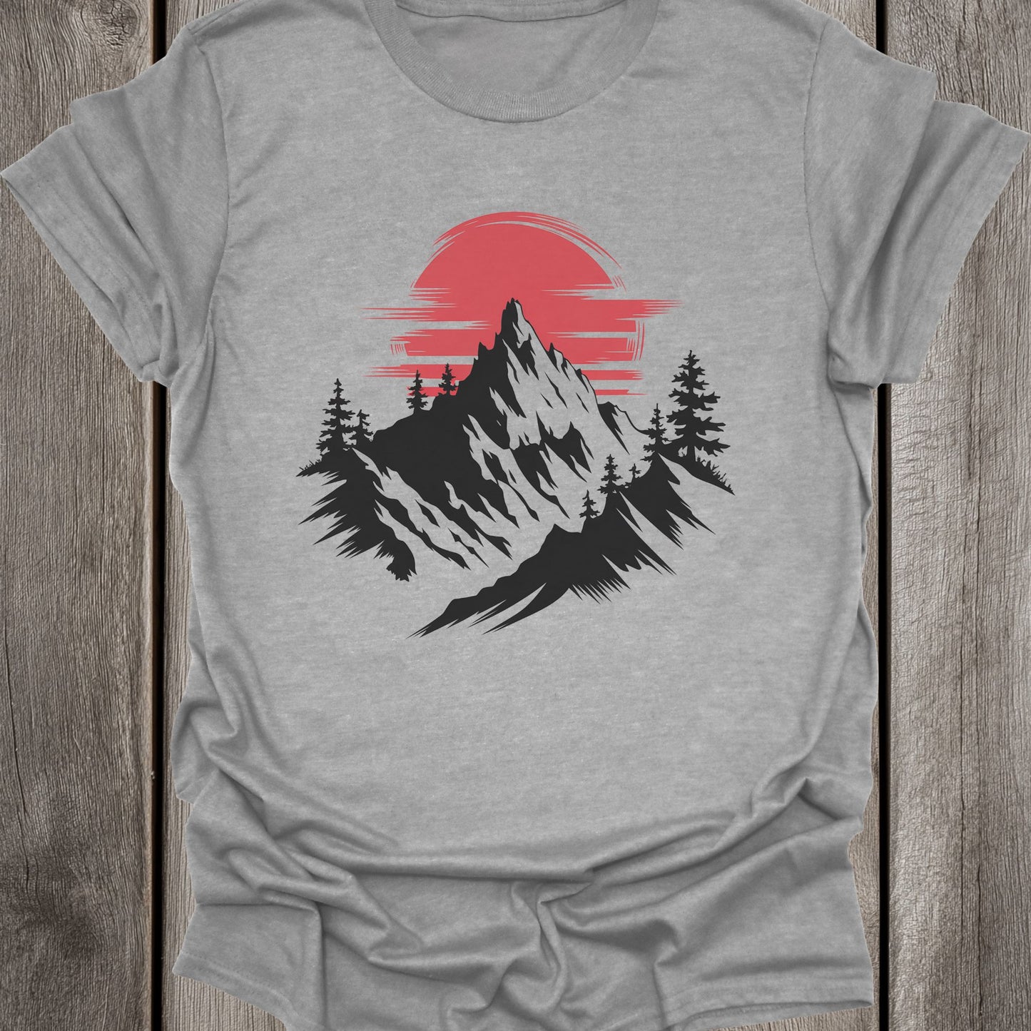Red Sun Mountain Unisex T-Shirt