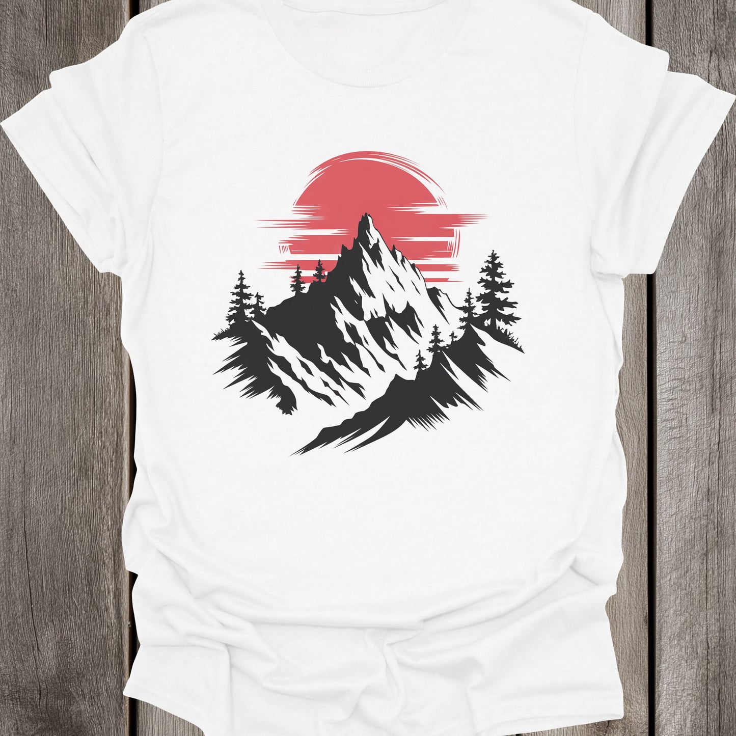 Red Sun Mountain Unisex T-Shirt