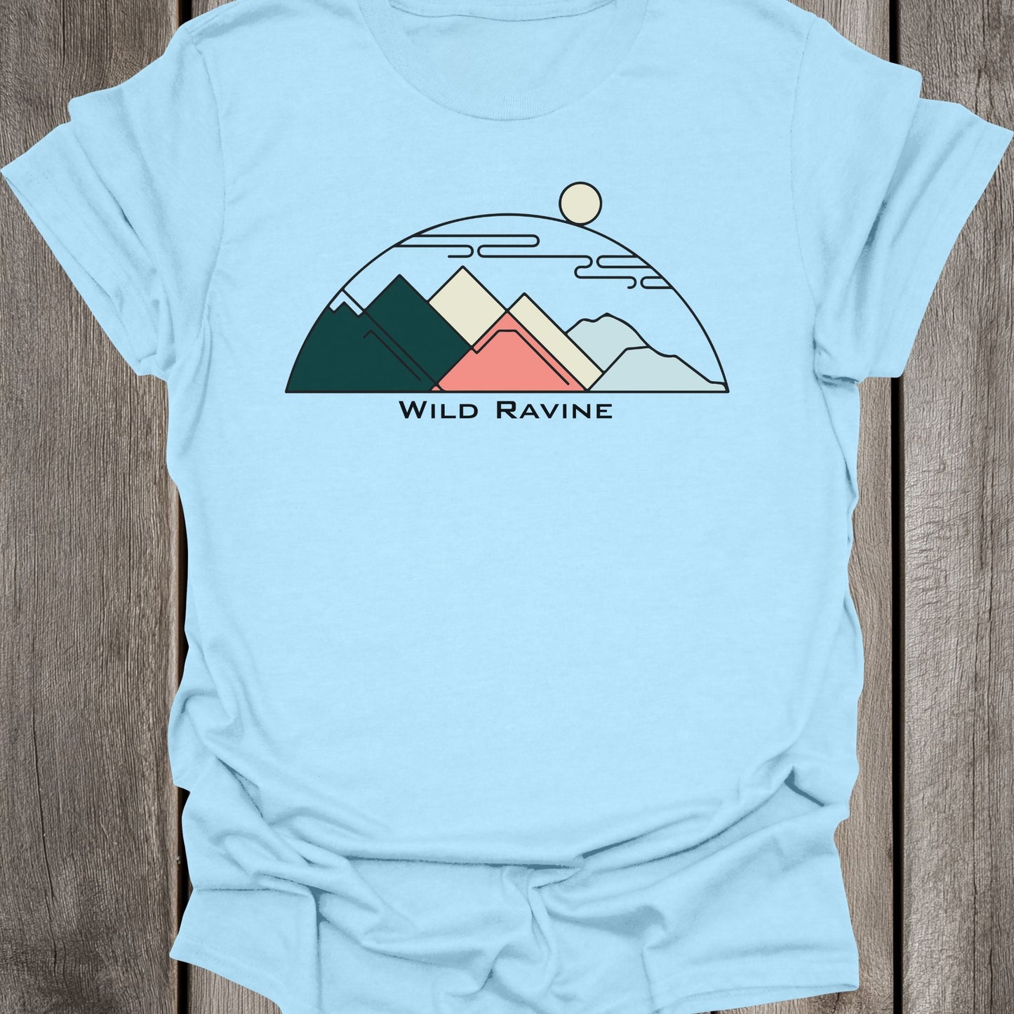 Wild Ravine Mountains Unisex T-Shirt