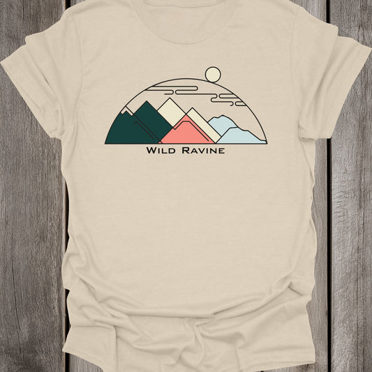 Wild Ravine Mountains Unisex T-Shirt