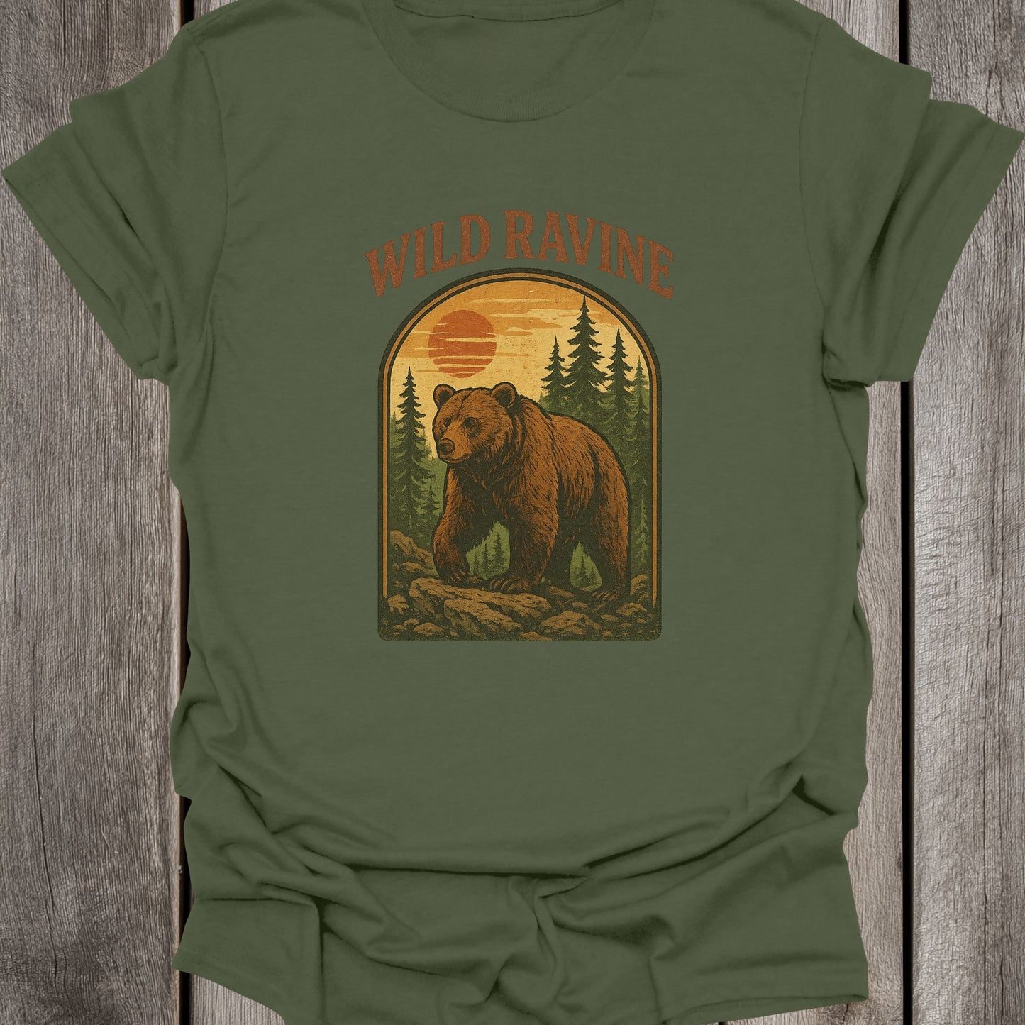 Mountain Bear Unisex T-Shirt