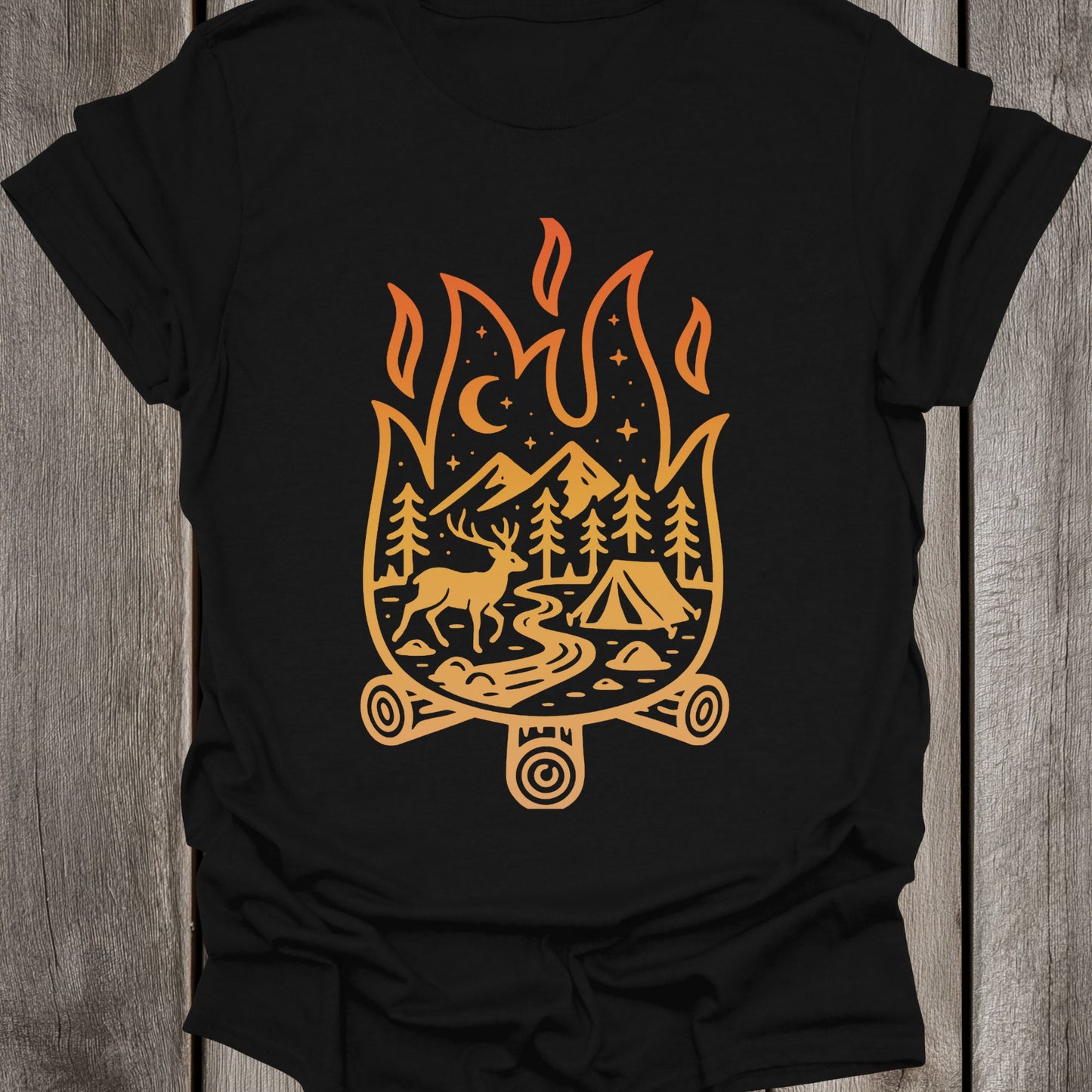 Campfire Night Unisex T-Shirt