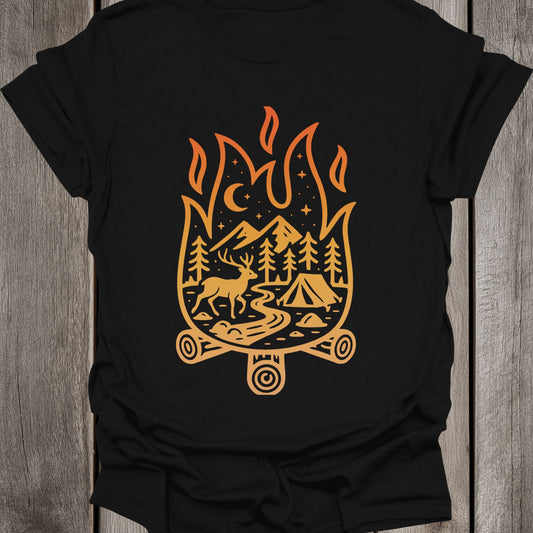 Campfire Night Unisex T-Shirt
